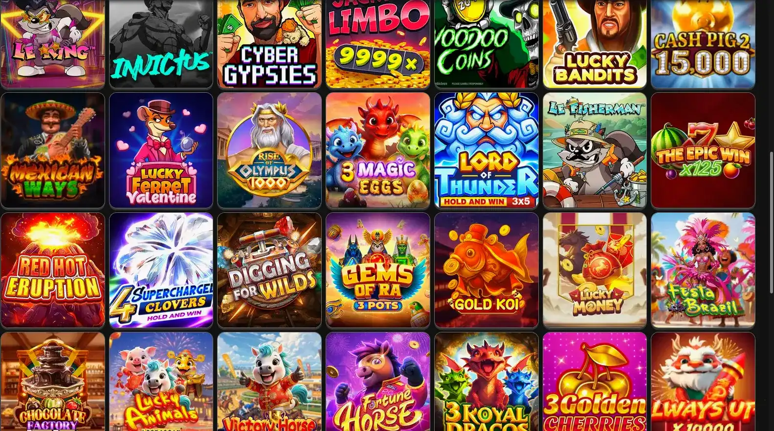 Мобильная версия Вулкан Делюкс на экране смартфона